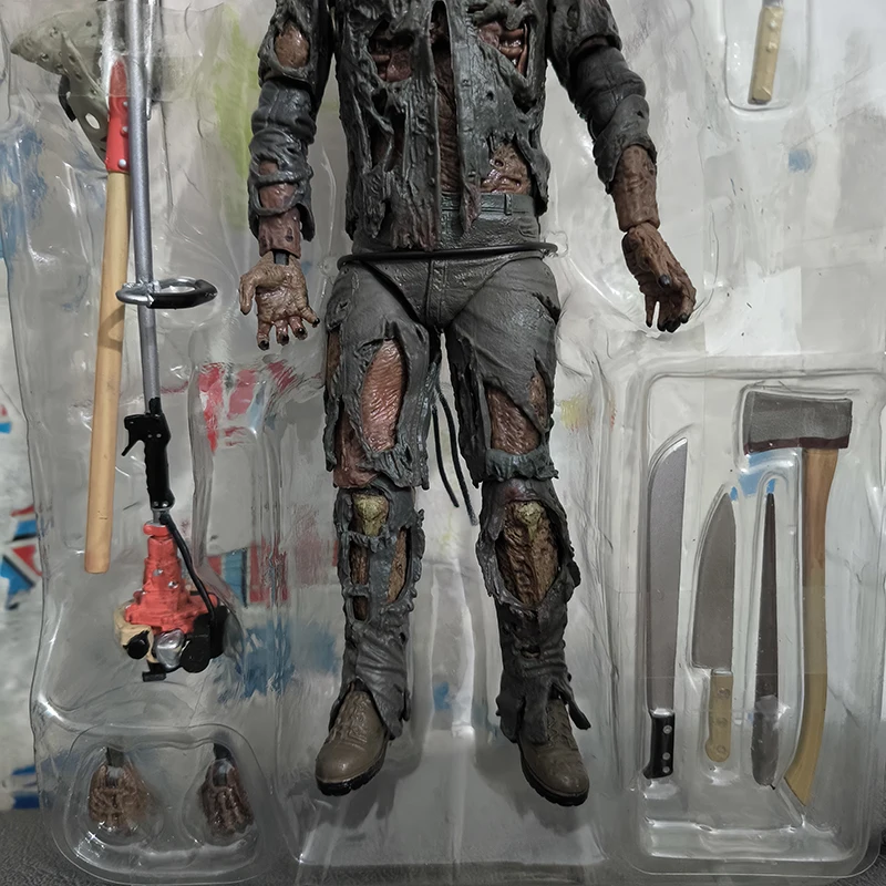 NECA The Firday Jason Voorhees Action Figure Part VII A New Blood Jason Voorhees Halloween Collection Model Toy Doll Gift
