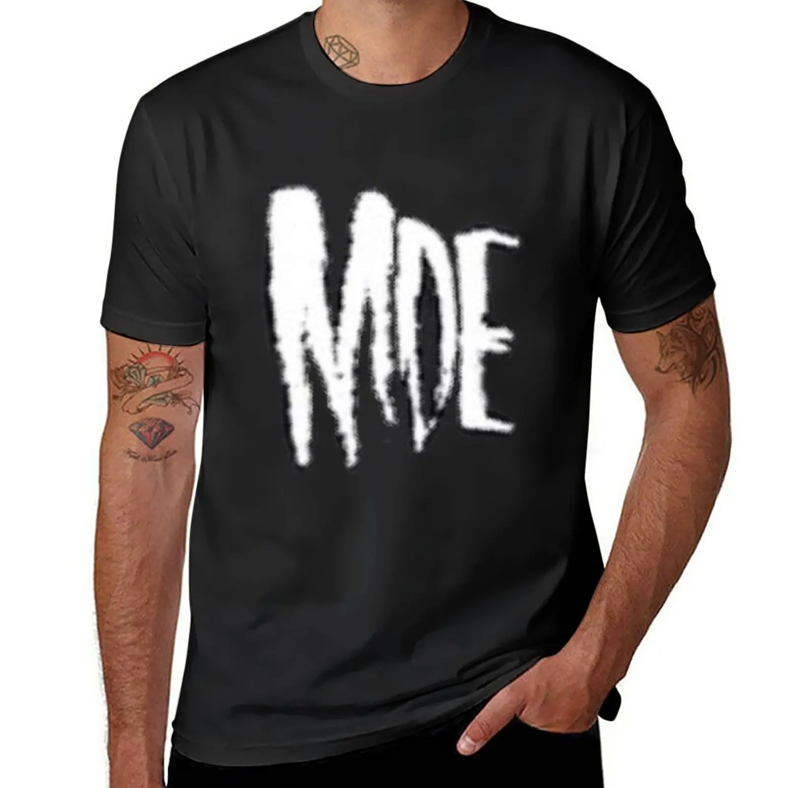 Million dollar extreme MDE ruff text design T-Shirt quick drying Aesthetic clothing cute clothes mens graphic t-shirts funny