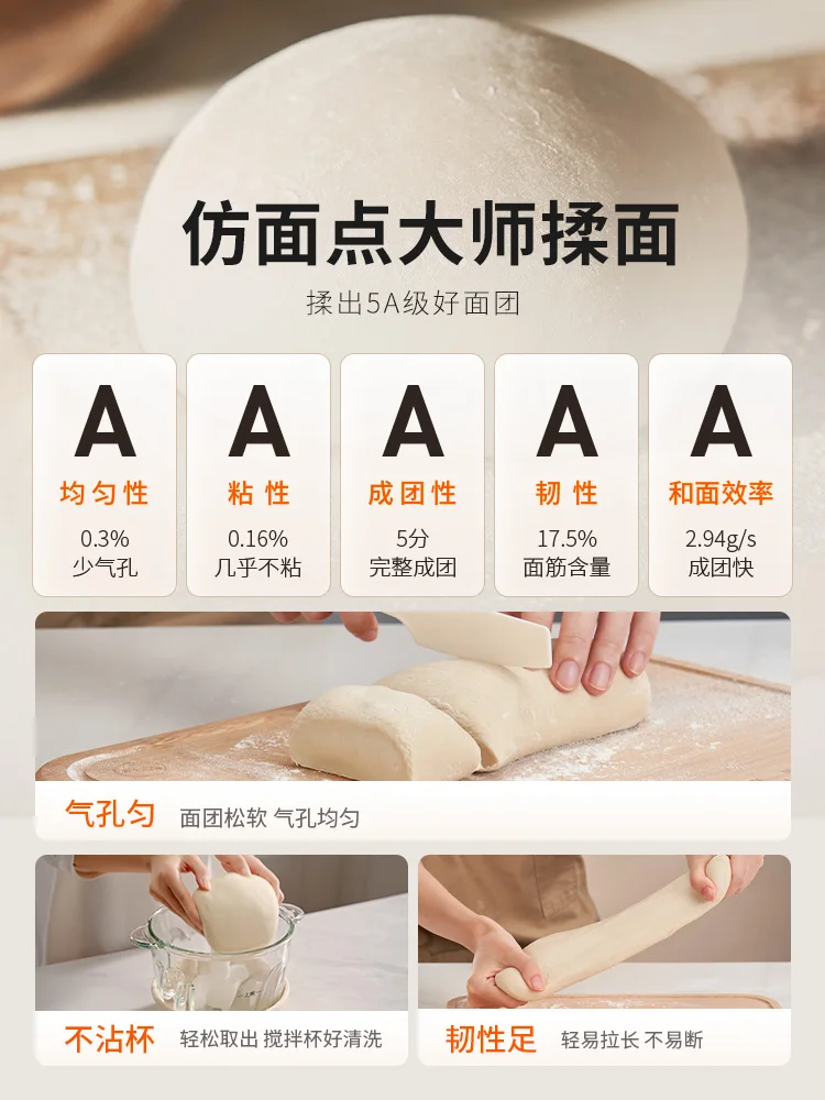 조영 누들스 고기 분쇄기 신형 가정용 다기능 소형 지능형 대용량 믹서