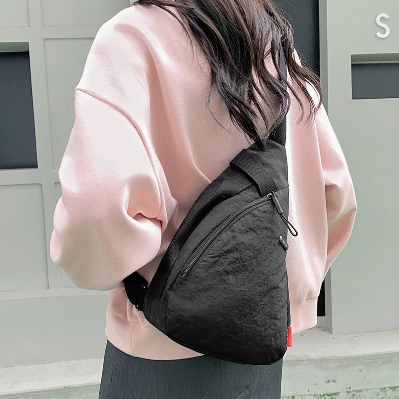 ‌ Torba na ramię z płótna vintage - unisex torba na klatkę piersiową do jazdy na rowerze, lekka torba na ramię w stylu streetwear na podróże na świeżym powietrzu