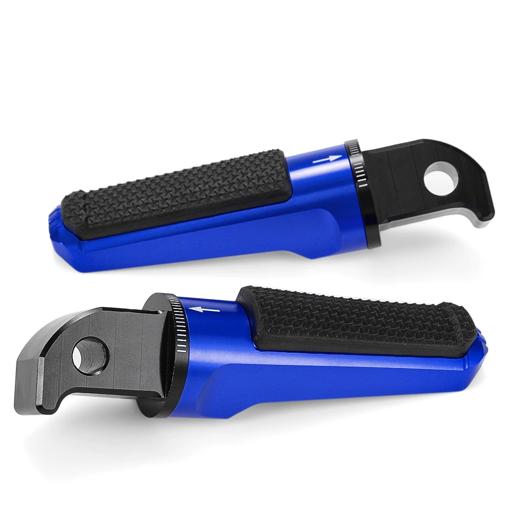 Pedal trasero de pasajero para Yamaha YZF R25 R3 R15 MT03 MT25 MT07 MT09 XSR700 XSR900 XJR1300 FZ1 FZ6 FZ6R XJ6 T-MAX 530 500