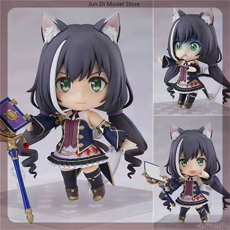 10cm Princess Connect! Re:Dive Kyaru Multiple Accessories Anime Figure Model Statue Collection Model Desktop Decoration Ornament