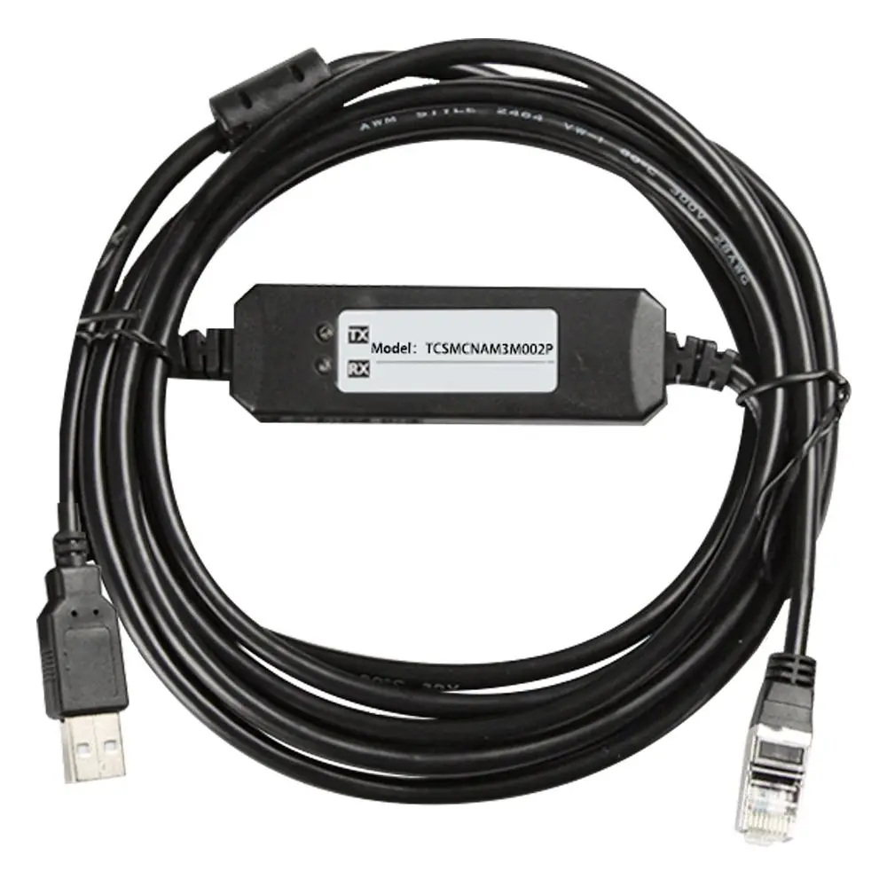TCSMCNAM3M002P Frequency Converter for Schneider ATV LXM Servo Debugging Data Cable USB-8P8C 3M Length