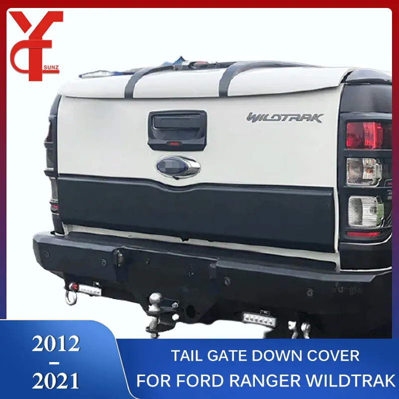 Lower Tail Gate Nudge Cover For Ford Ranger Wildtrak T6 T7 T8 2012 2013 2014 2015 2016 2017 2018 2019 2020 2021 Car Accessories