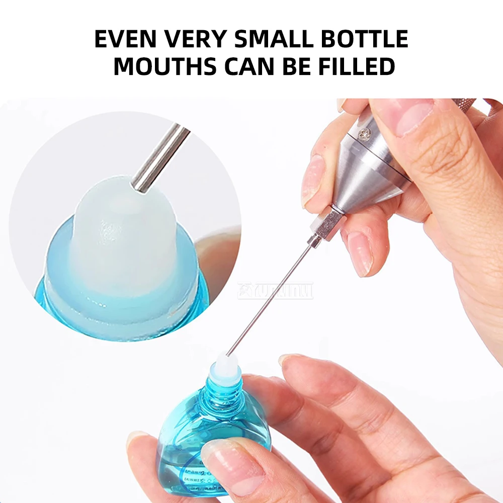 HD1360 Handheld Liquid Filling Machine for Small Bottles Automatic Quantitative Filling Device