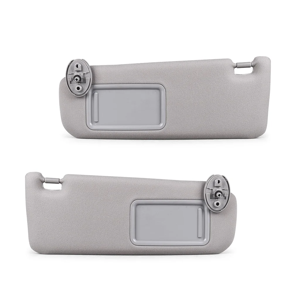 

﻿ 74310-06580 74320-06610 74320-33F40 Sun Visor Without Light Left Driver Right Passenger Side For Toyota Camry 2012-2017 Gray