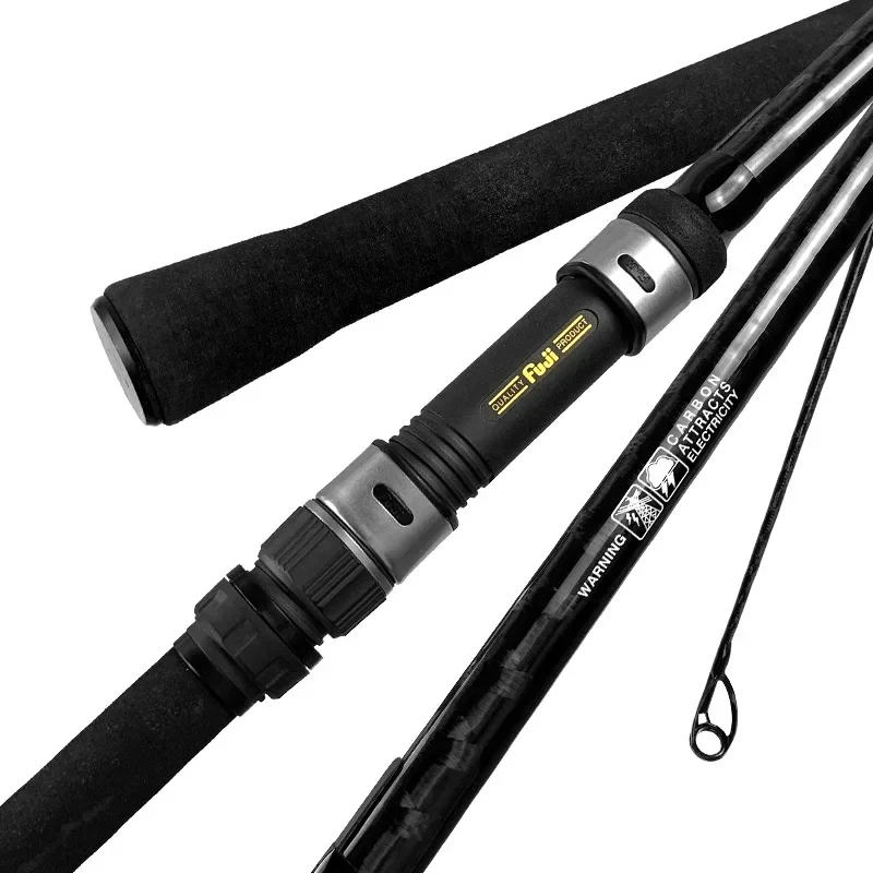 Offshore Fishing Big Game Carp Feeder Fishing Rods Strong Outdoor High Carbon Fiber 2 Sections Spin Rods