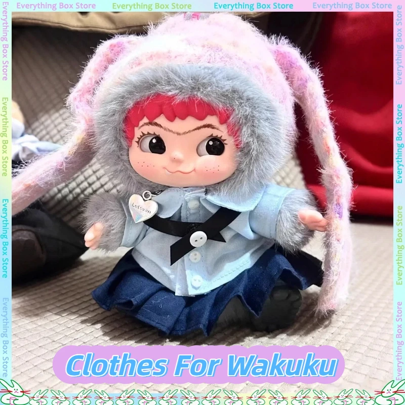 

Сменная одежда для кукол, подходит для 20 см Wakuku, глухая коробка, украшения, аксессуары, хлопковая кукла, плюшевая кукла, украшение одежды