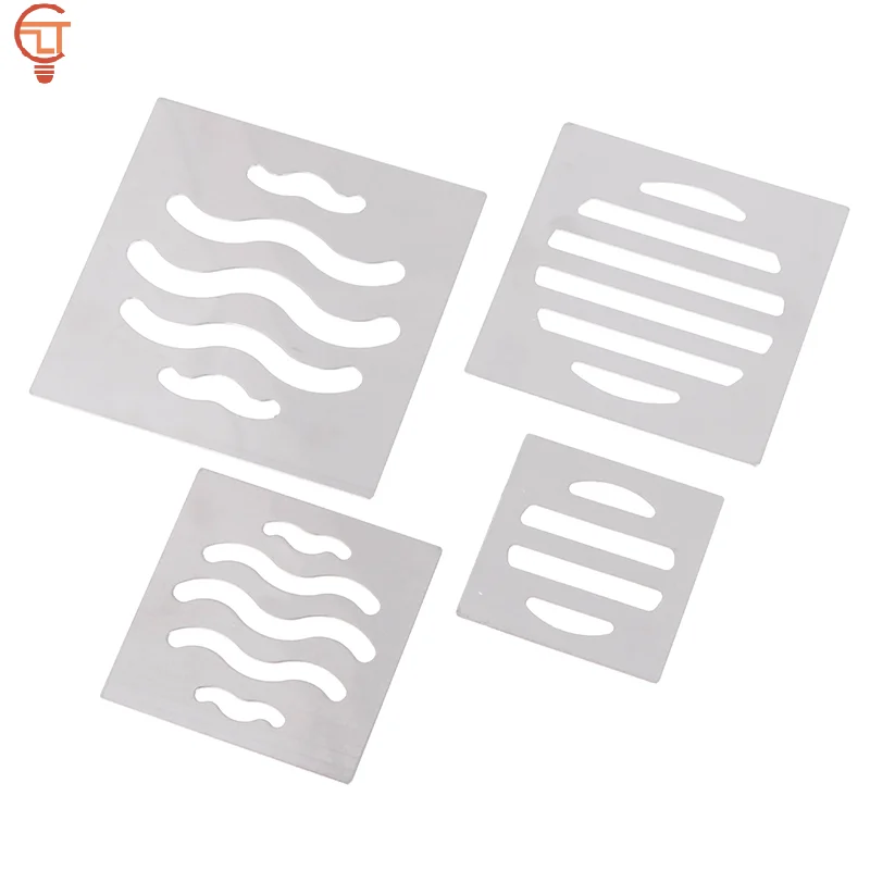 Stainless Steel Floor Drains Net Cover Square Drain Hole Shower Hair Catcher Filter Stopper Kitchen Bathroom Hardware Parts view 4