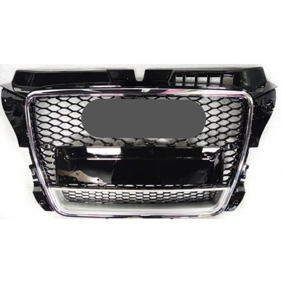 

Car Front Bumper Grille Grill for Audi RS3 for A3/S3 8P 2009 2010 2011 2012 2013（Refit for RS3 Style）Car Accessories tools