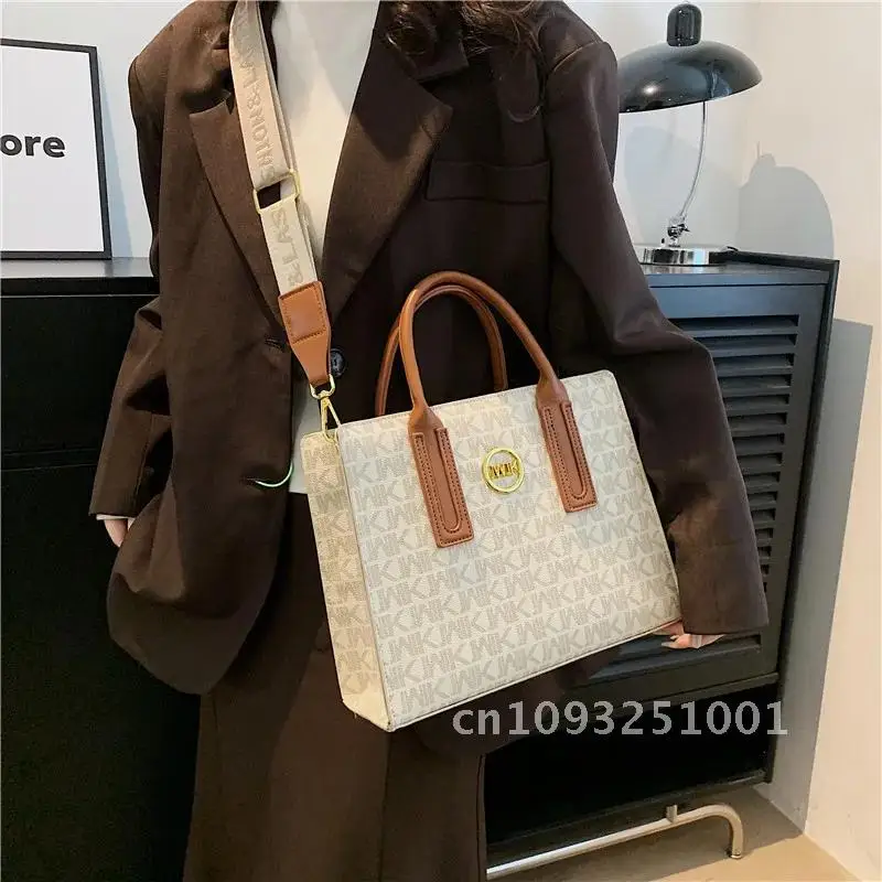 New Fashion Women's Tote Bag Trend Brand Shoulder Bag Crossbody Set Piece Versatile Bag Luxury Designer Handbag Classic Three