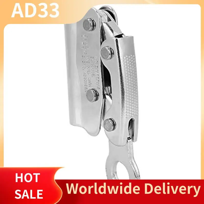 Top Deals 1 Piece Self-Locking Rope Grabber Descender Clamp Used For Swinging Climbing Trees
