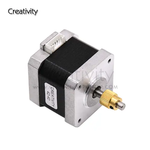 Imagen 2 del producto Motor paso a paso 42-40 con engranaje extrusor, para extrusora de impresora 3D, para Motor de impresora 3D Ender 3/3 V2/Ender 3 pro/Ender 5/CR-10