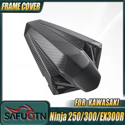 for Ninja 300 EX300 R  Rear Seat Cover Cowl for Kawasaki Ninja300 EX300R 2013-2019 Motorcycle Passenger Pillion Solo Accessories