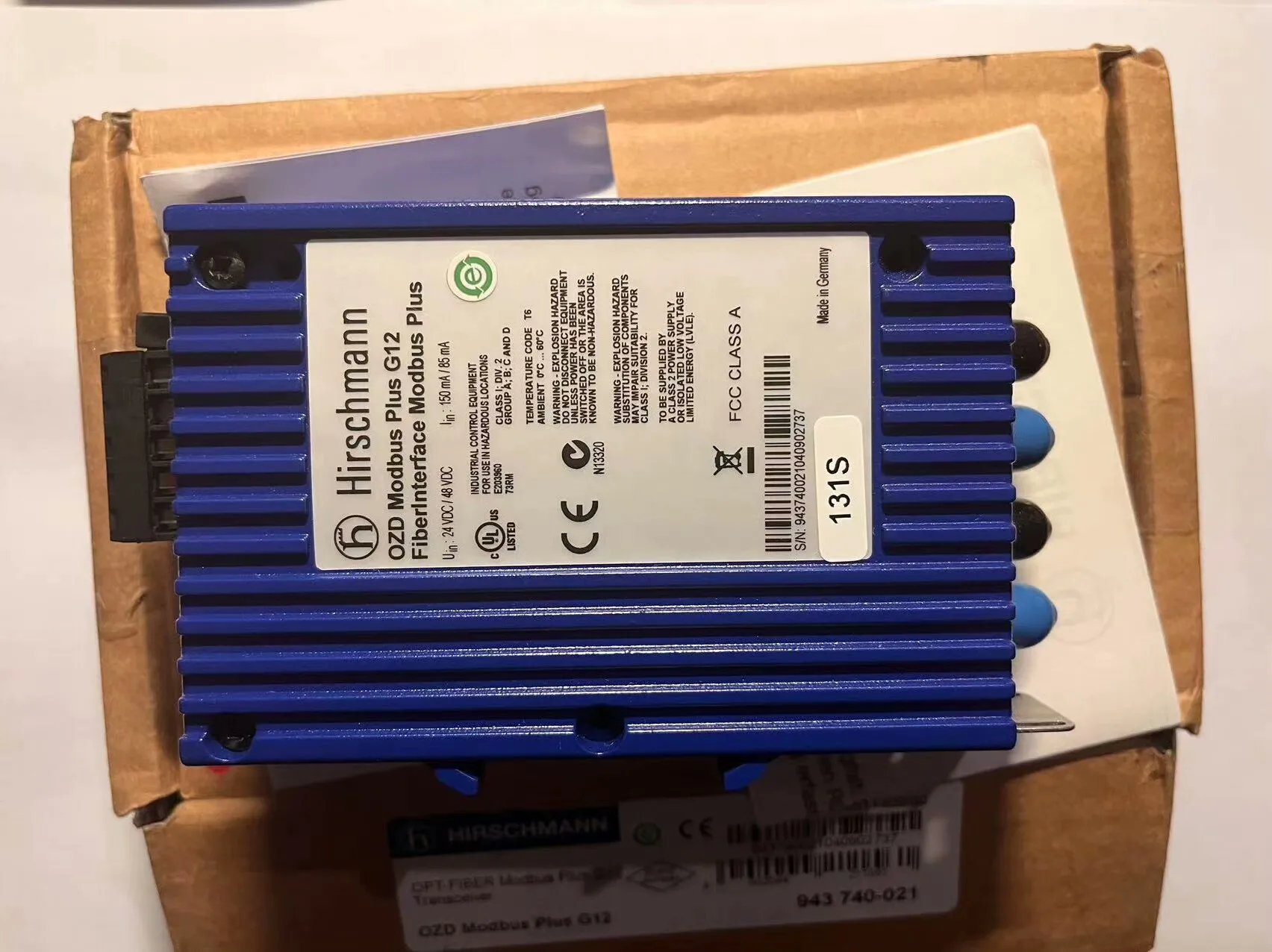 Hirschmann OZD Modbus Plus G1