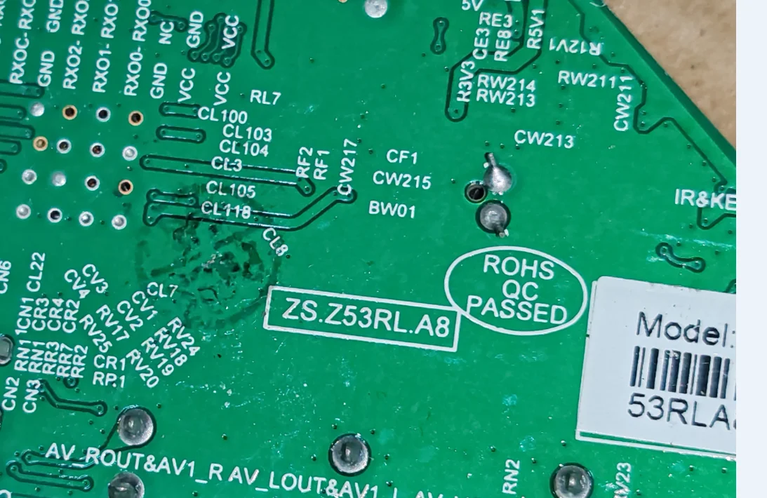ZS.3663LA.A8R00 ZS.Z53RL.A8 ZS.S53W.BKR00 Scheda madre TV LED, foto fisica, numero di verifica per la spedizione, 3 specifiche
