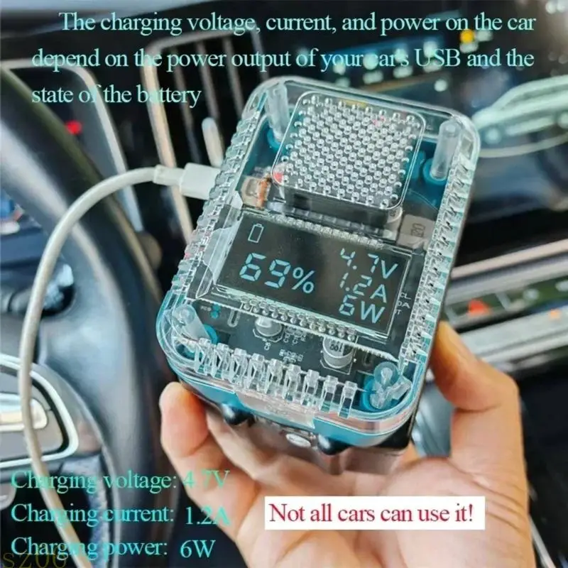 

Q2Q4 140 Вт PD3.1 Конвертер адаптера аккумулятора Многофункциональный зарядный аккумулятор Электроинструмент