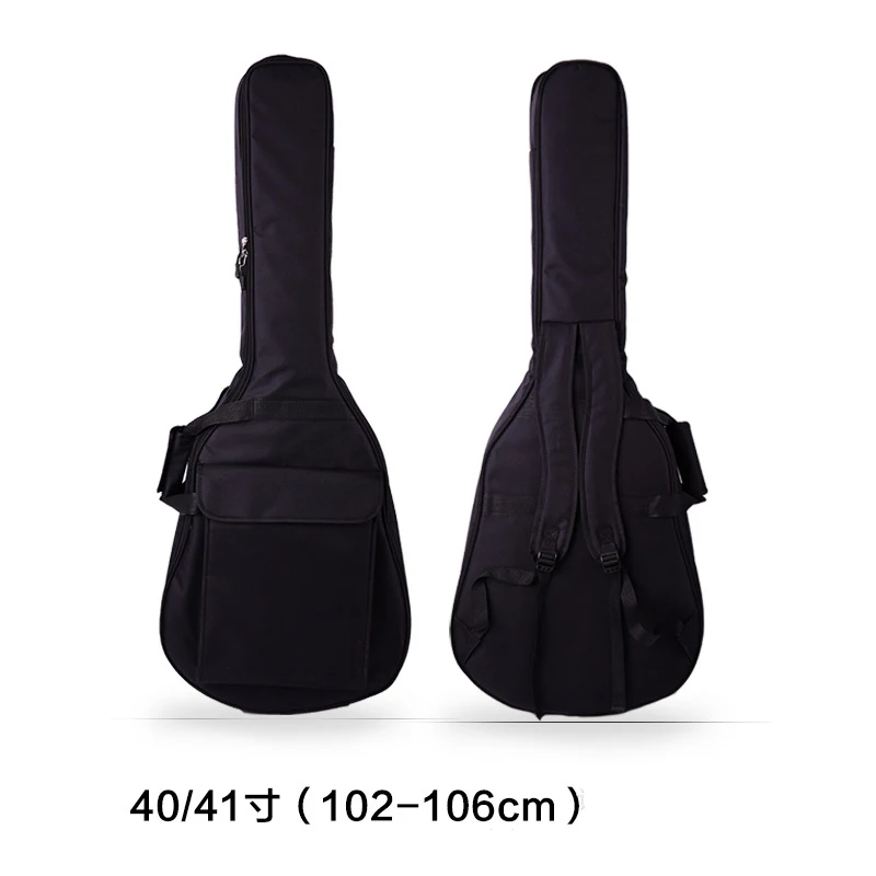 

40 / 41 Inch Guitar Case Waterproof Guitar Bag Backpack 10mm Oxford Acoustic Folk Guitar Gig Bag Cover With Shoulder Straps