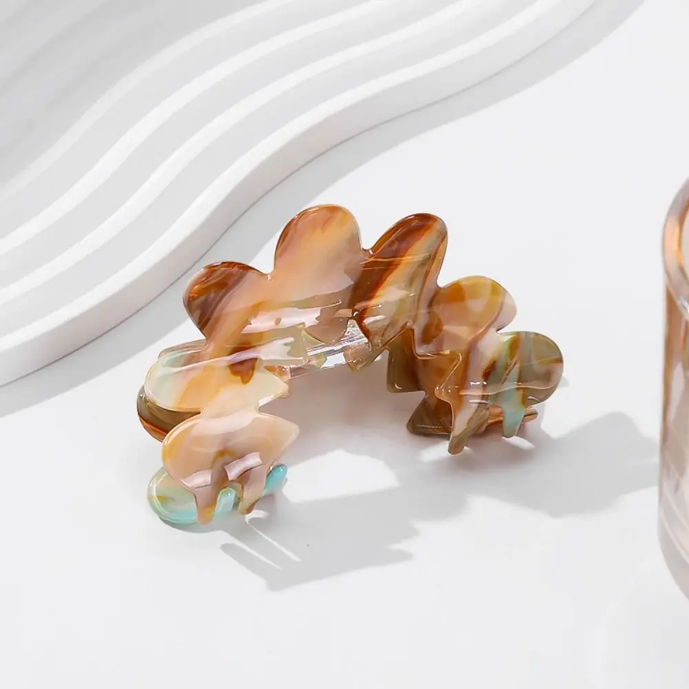 1PC Lightweight Acetic Acid Hair Clip Elegant Design Non-Slip Shark Clip Hair Claw Clip Daily Use