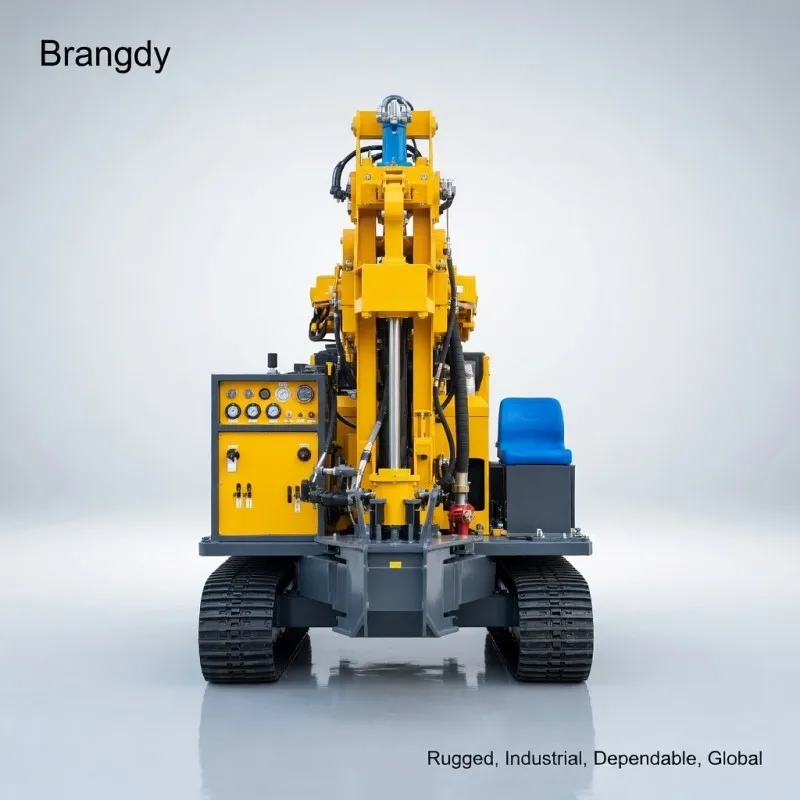 

7Ton Crawler Full Hydraulic Water Well Drilling Rig 85Kw Diesel Engine 300m Drilling Depth CE Certified For Water Well
