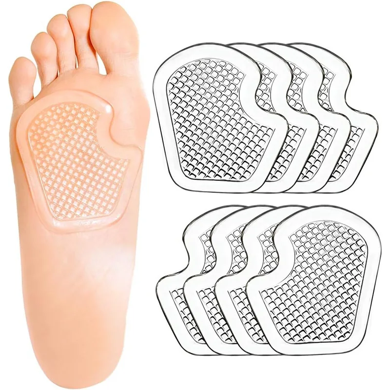 

Silicone Forefoot Pads Anti-slip Insoles For Women's Sandals High-heel Insoles Shos Pad Inserts