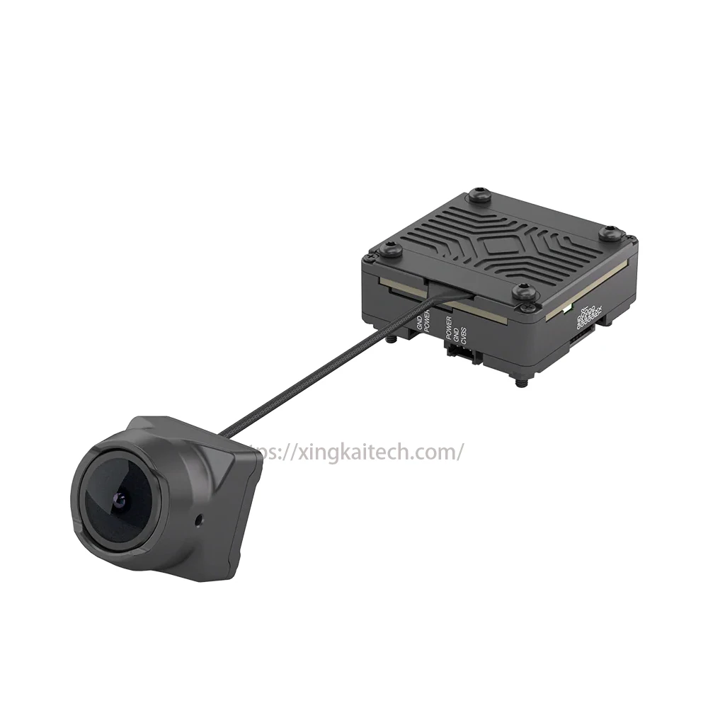 กล้อง CADDXFPV Farsight กล้องอนาล็อกซูมอัจฉริยะด้วย AI พร้อมกล่อง AI ความสว่าง 0 ลักซ์ 122.5 °   FOV 1500TVL 1-8x ซูมเร็วสำหรับโดรน RC FPV