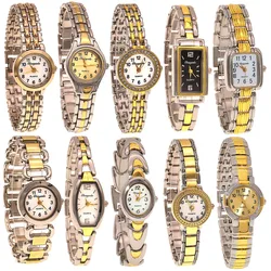 10pcs/Lot, Mixed Bulk Elegant Women's Watches Luxury Wrist Watches Women Ladies Quartz Watches for Girls montre femme gift