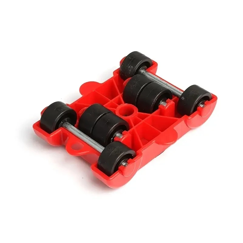 Wheel Bar for Lifting Moving Furniture Helper, Heavy Duty Furniture Lifter, Transport Tool, Mover, 5Pcs/set