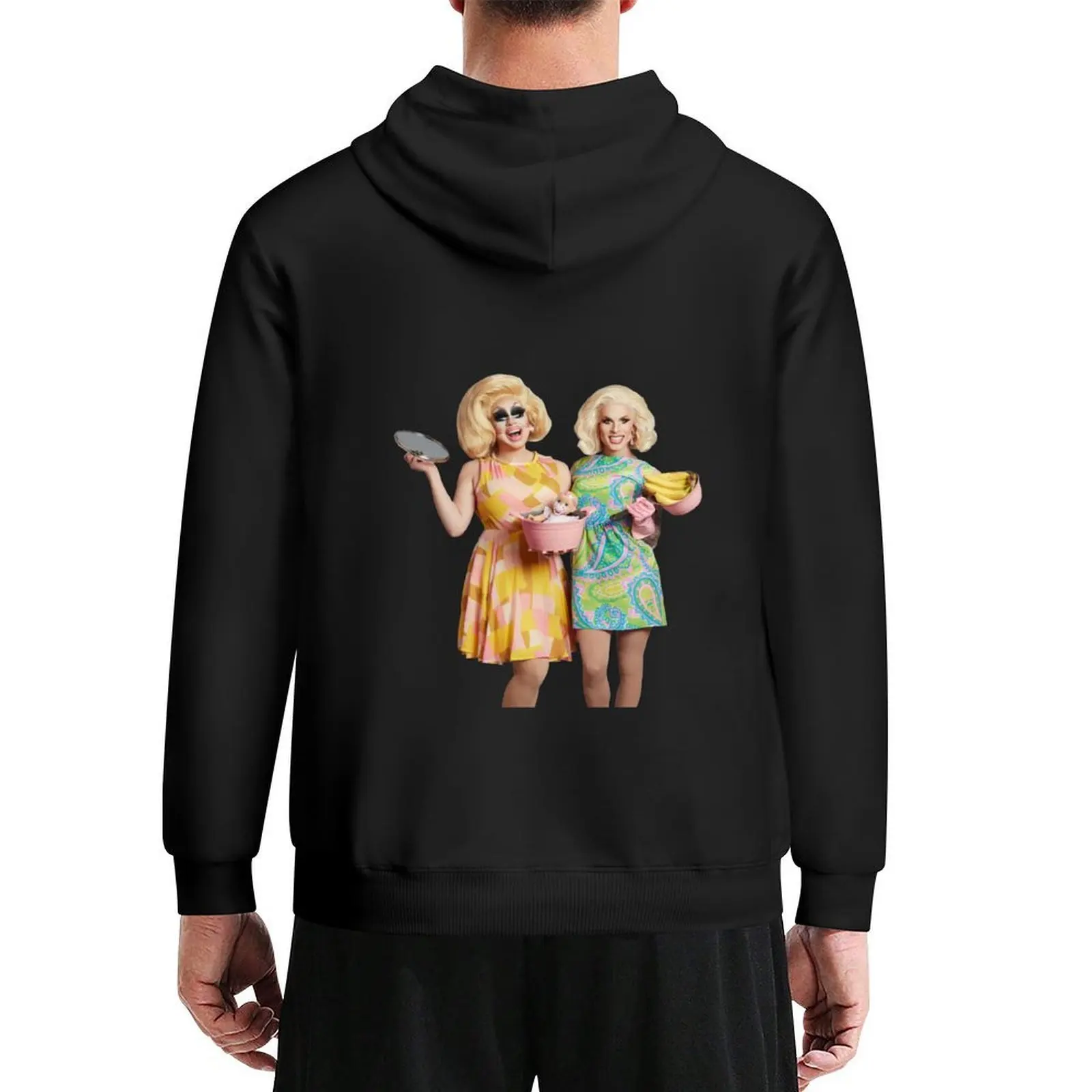 

Trixie and Katya Book Photoshoot UNHhhh Hoodie mens clothing men's coat men's autumn clothes graphic t shirts men tracksuit men