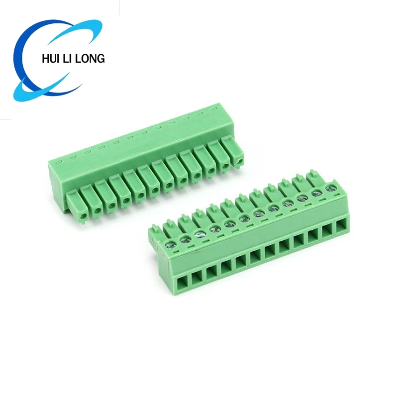 KF2EDGK 3.81 2EDG PCB 2PIN /3P/4P/5P/6P/7P/8P/9P/10P/12P Connector Plug-In Terminal Block Housing Phoenix Contact Socket 3.81mm