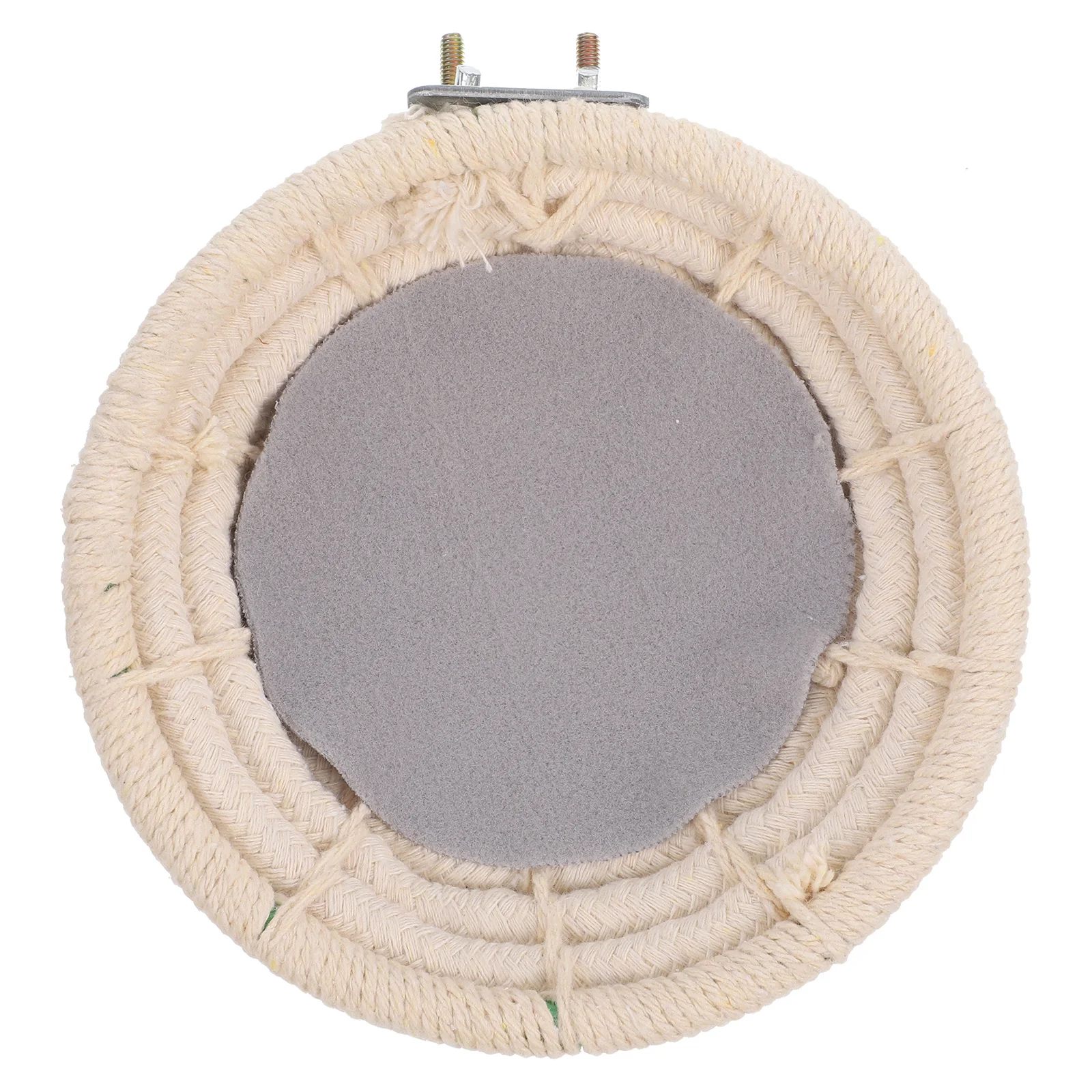 

1Pcs Hemp Rope Bird Nest Natural Hand-Woven Cotton Breeding Nest Resting House for Serinus Canary Bird Supplies Home Decoration