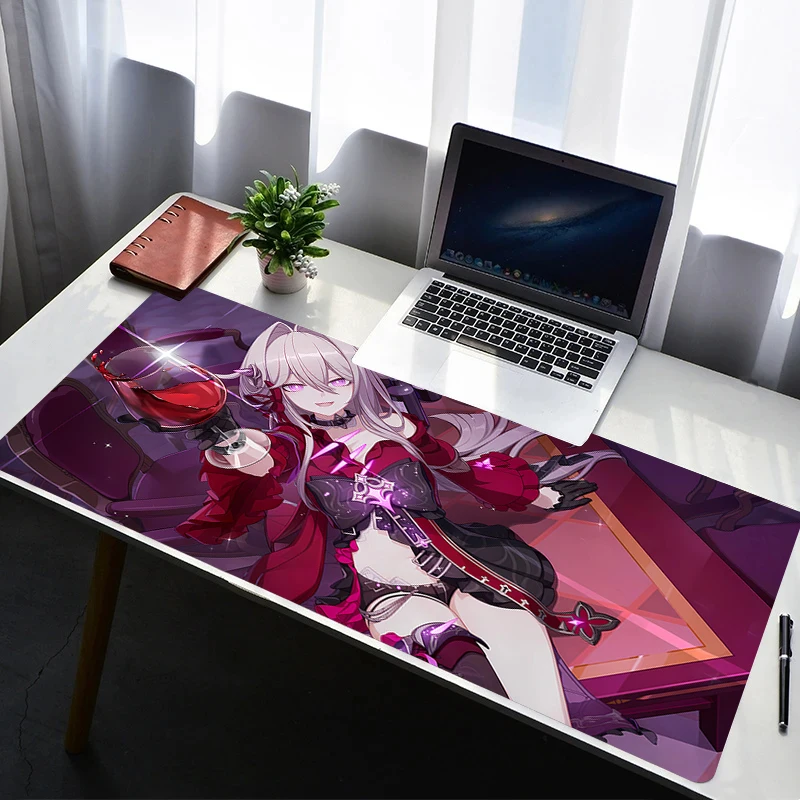 

Mouse Pad PC Non Slip Rubber Mousepad Laptop Gamer Cabinet Keyboard Pad H-honkai Impact 3 Office Computer Gaming Desk Mouse Mat