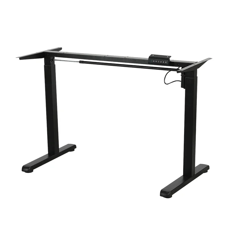 Ada Lift Up Desk Manufacturer Single Motor Electric Ergonomic Height Adjust Standing Desk With 47-55inch MDF Desktop