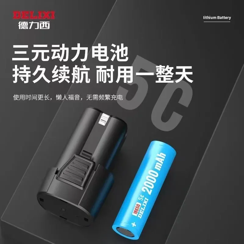 100% ใหม่16.8V 2000mAh สำหรับ Delixi เครื่องมือแบตเตอรี่ไฟฟ้าสำหรับสว่านไขควงแบบชาร์จไฟได้ Bor listrik ไร้สาย