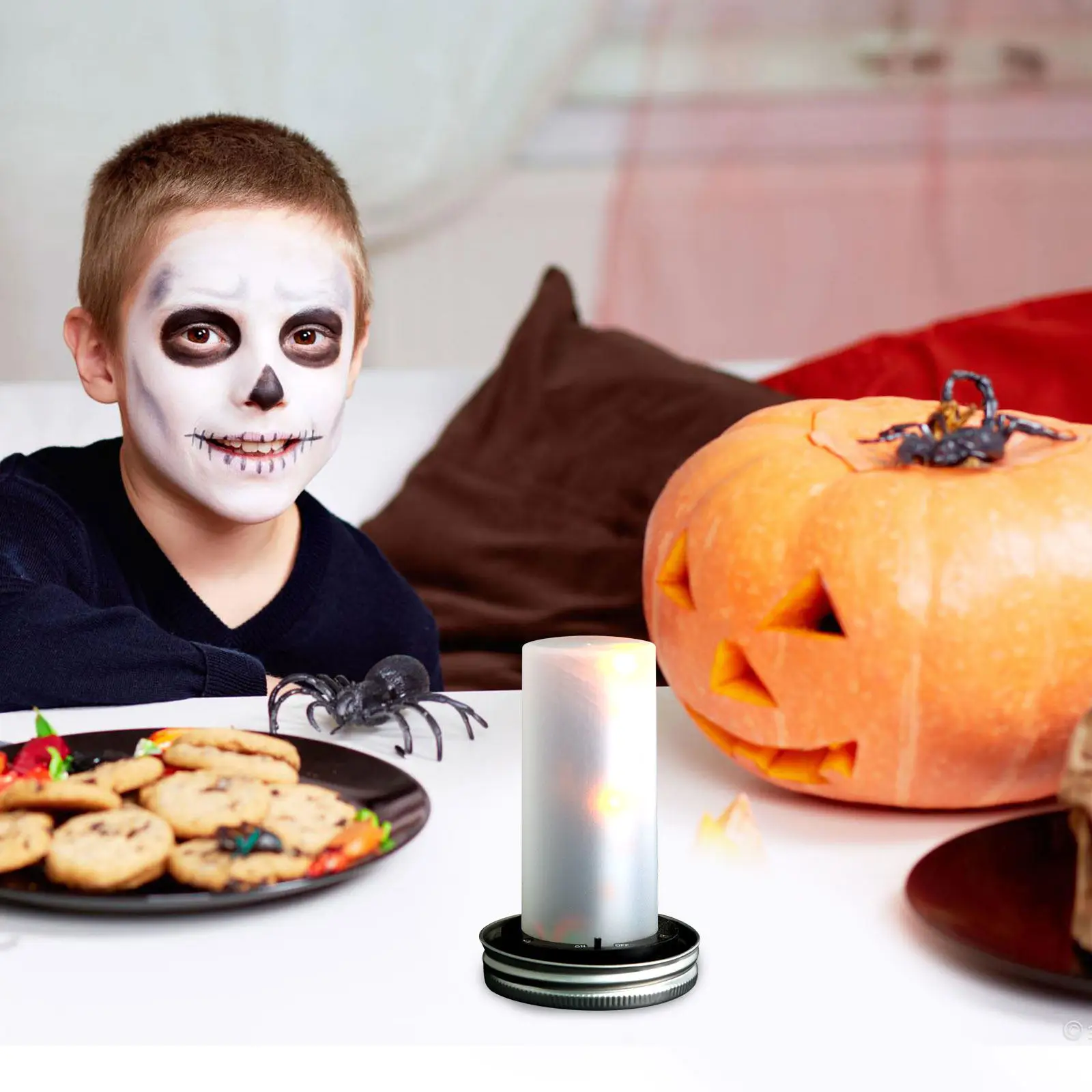 

2Pcs Solar Powered Flame Lamp Outdoor Decorative Lights for Garden Yard Courtyard Decoration White Lights Outdoor Light