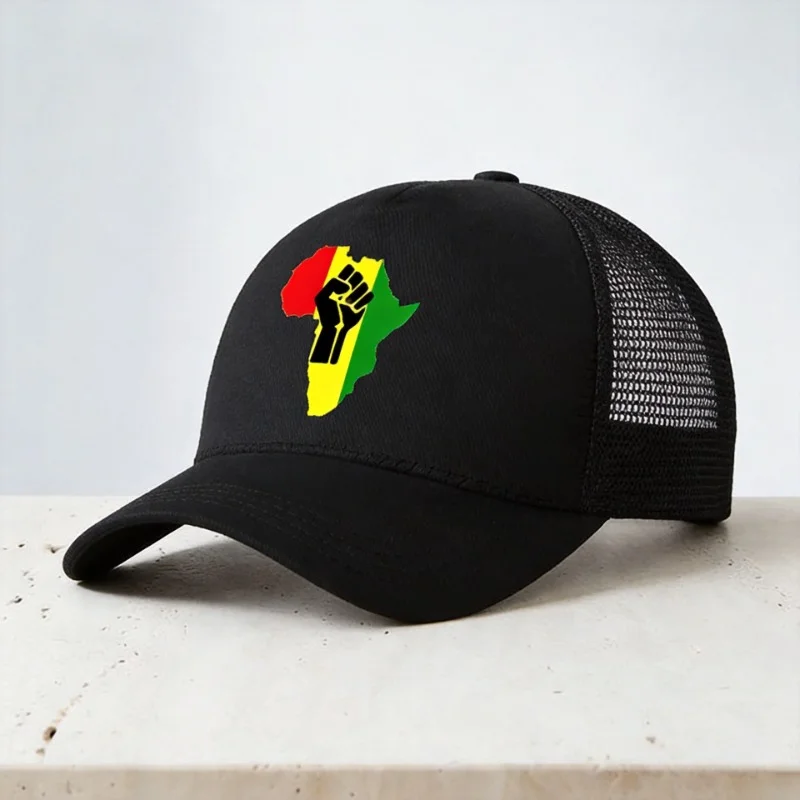 

Jamaica Reggae Baseball Cap fashion Men Casual Adjustable summer Mesh Breathable Snapback hats gorras