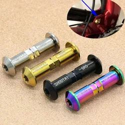 DH Pneumatic Shock Absorbing Fixing Titanium Screw GR5 for Soft Tailed Mountain Bike M8