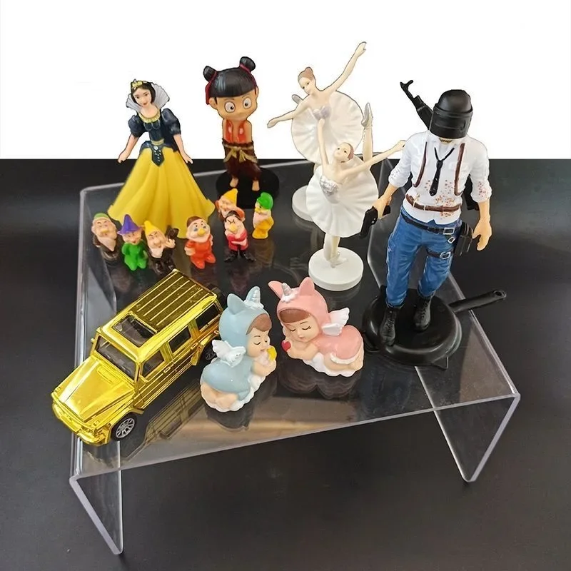 5mm Thickness 15 Size U Shaped Acrylic Display Stand Jewelry Display Stand Puppet Cup Storage Place Cake Display Stand
