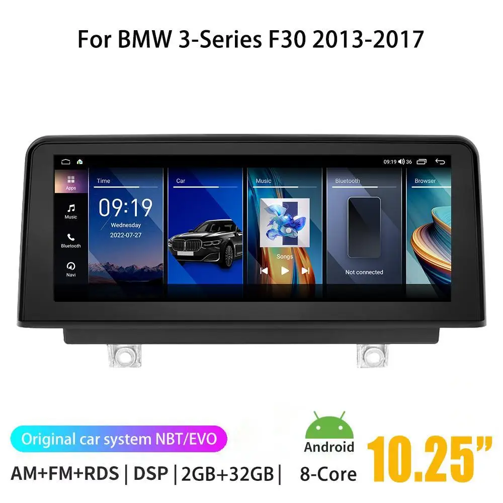 

Car Video Player Android Auto For BMW 3-Series F30 Touch Screen Car Carplay Monitor Multimdia Player Speacker Radio Navi Stereo