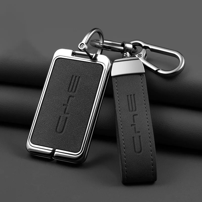 

Alloy Car NFC Card Samrt Key Case Cover For BYD Atto3 Yuan Tang EV Han Qin Song Plus DMi Dolphin S7 S6 L3 M6 F3 F0 Keychain