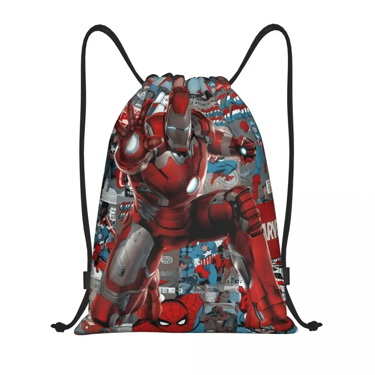 حقيبة ظهر رياضية برباط، حقيبة ظهر رياضية للياقة البدنية والسفر في الهواء الطلق للنساء والرجال، سعة كبيرة لصالة الألعاب الرياضية والسباحة على الشاطئ