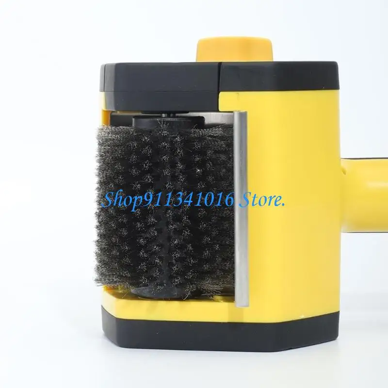  Rapid Rotating Scouring Tool With Synthetic And Stainless Steel Filaments For Secure Powerful Scrubbing