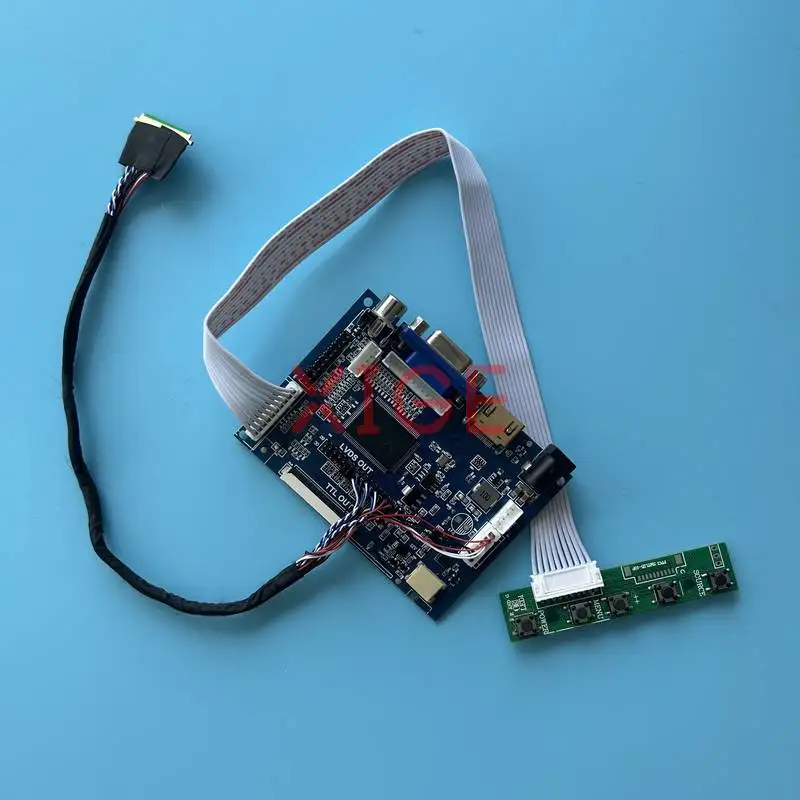For M101NWT2 HSD101PFW4 M101NWT4 HSD101PFW2 Controller Board Kit LVDS-40 Pin Laptop Monitor Panel 1024x600 AV+HDMI+VGA 1024*600