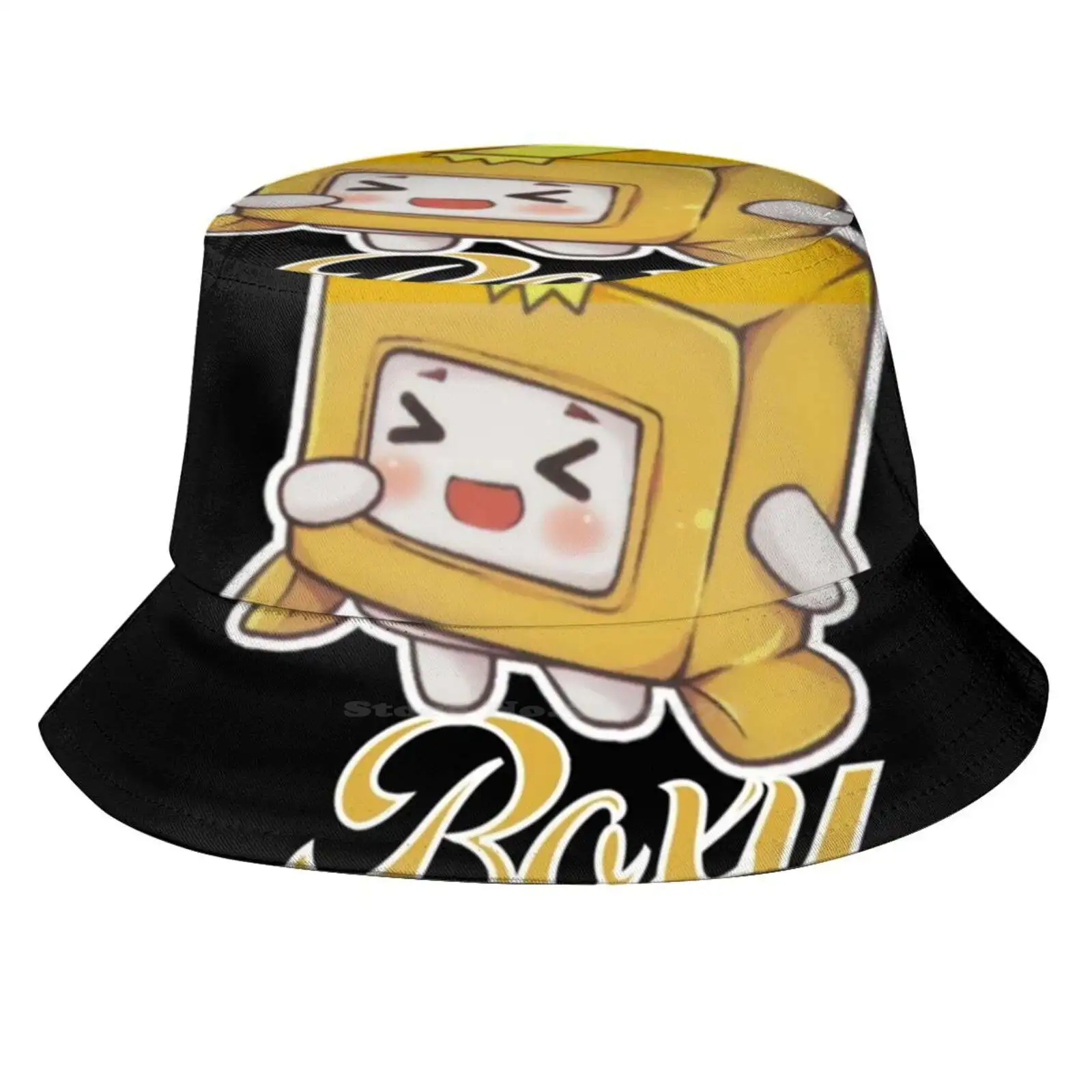 Lanky.box Characters 2023 Pattern Design Printed Travel Bucket Hats Back To School The Price Adam Mom Eggs Hacks Youtube Gaming