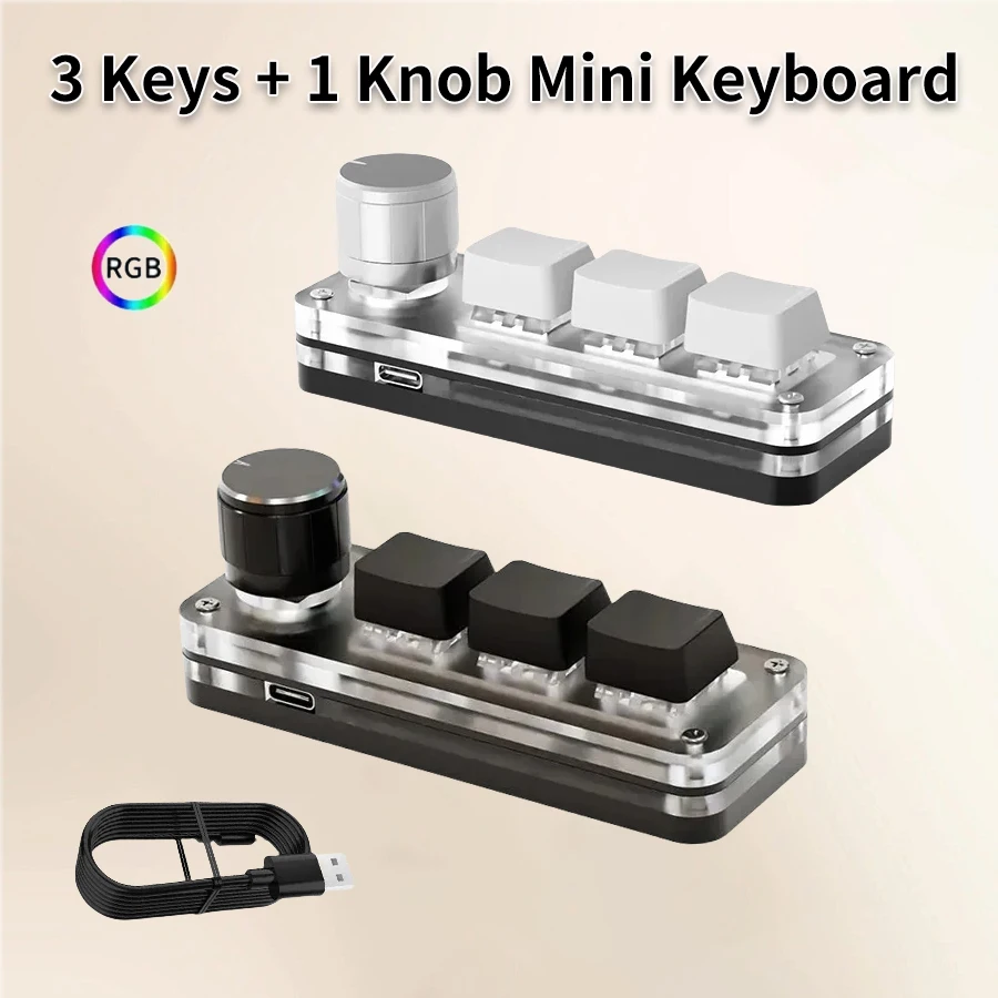 Rgb 3 Keys 1 Knob W…