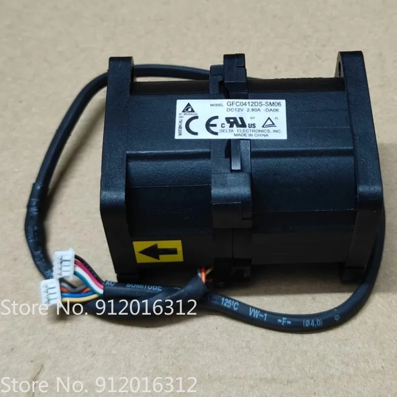 

Новый вентилятор для Delta 4056 GFC0412DS-SM06 12V 2.80A, турбонаддувный, 4 см, 40*40*56 мм