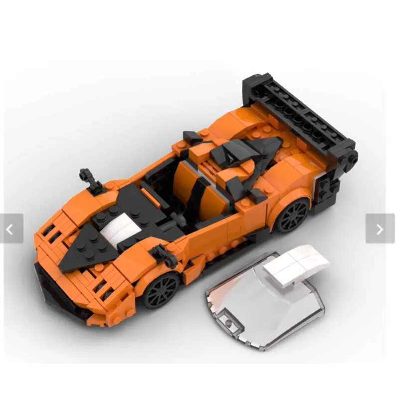 

MOC-196701 New Classic Sports Racing Car Building Block Model, 364 Parts, Boys' Children's Birthday and Christmas Toy Gift