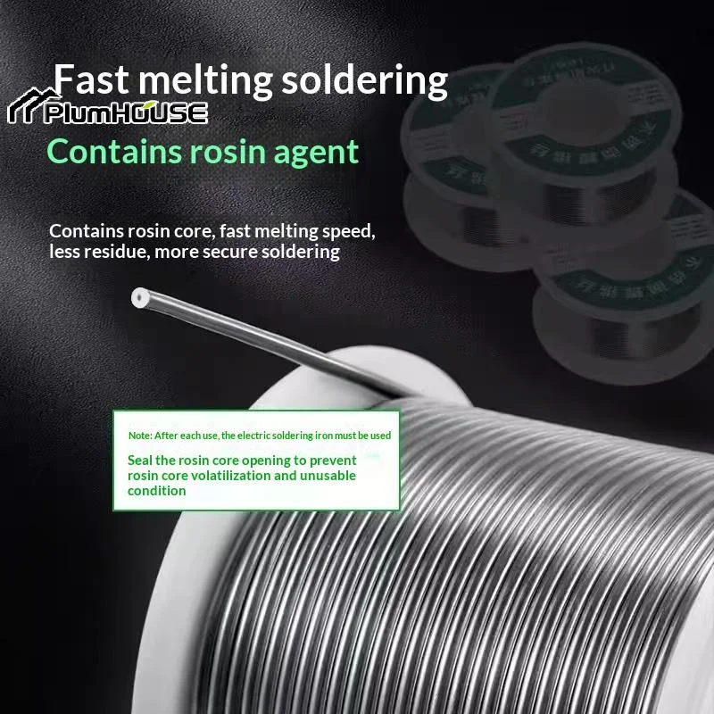 0.8mm 1.0mm 20g 50g 100g Soldering Tin Wire Tin Melt Rosin Core Solder Soldering Wire Roll No-clean FLUX 2.0%