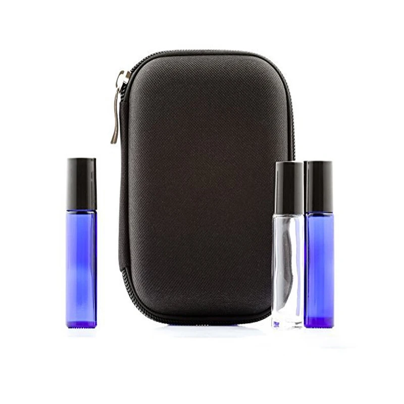 10 Slot Bottle Case Protect 10ML Rollers Essential Oil Bottle Storage Bag Travel Carrying Organizer Perfume Holder Makeup Bag