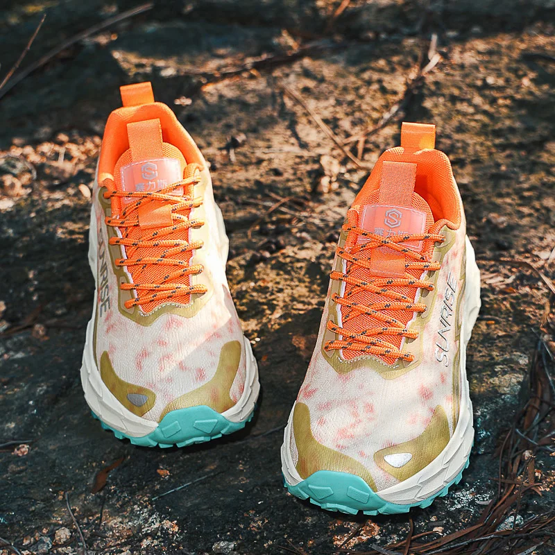 Neue Premium Unisex Berg- und Straßenmarathon-Laufschuhe mit MD-Sohle, Paar-Sportschuhe für Outdoor-Morgenläufe, Ganzjährig Nutzbar – Detail 17